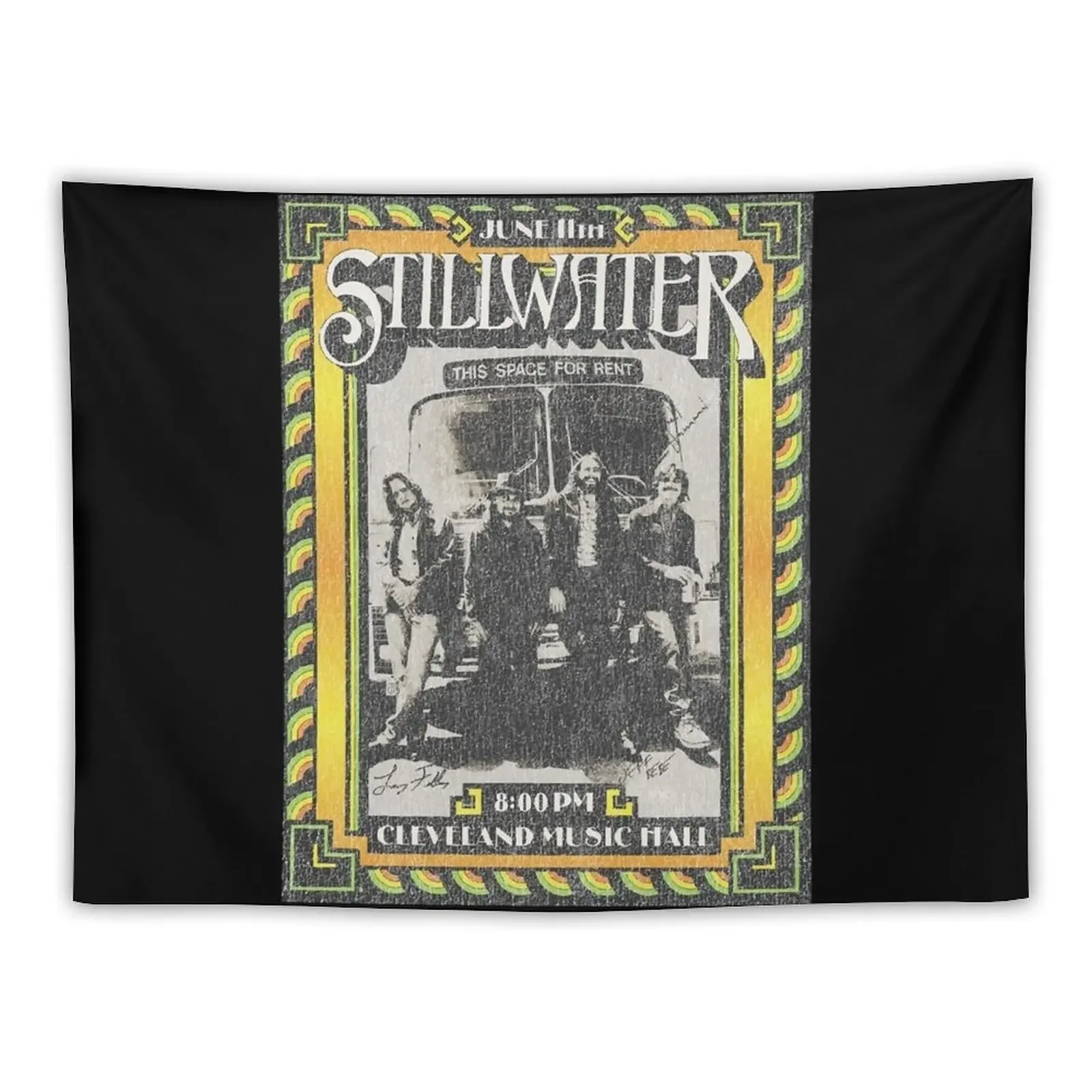 Stillwater Classic T-Shirt Tapestry Home Decorations Wallpaper Bedroom Aesthetic Decoration Living Room Decoration Tapestry