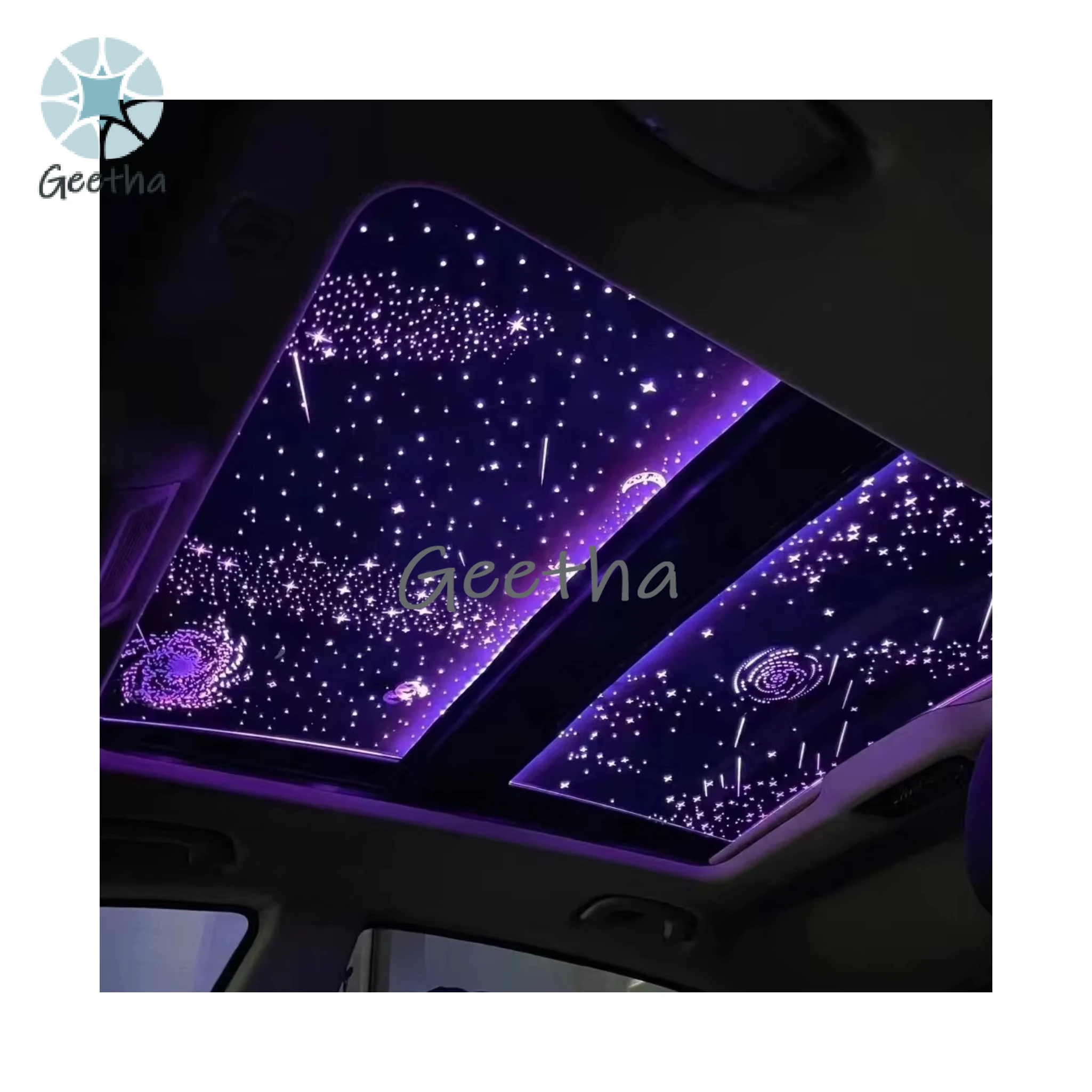 

For Upgrade Car Sunroof Starry Sky Film Kit Supports Pattern Customization Star Sunroof Light for Car Suitable for Toyota Camry