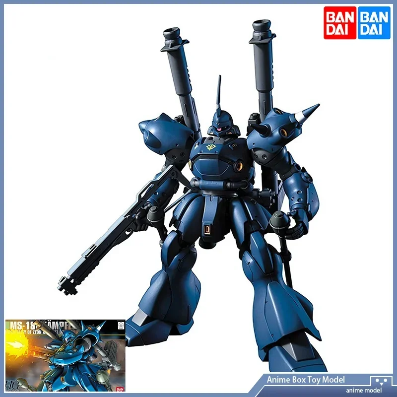 Gundam Bandai HGUC 1/144 MS-18E KAMPFER Anime Montaż Mech Oryginalny produkt