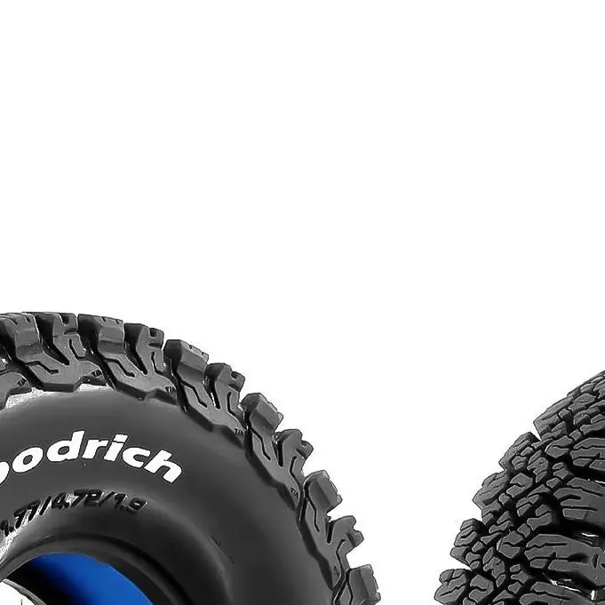 

4pcs Butyl Rubber Tires 120*44mm Mud Terrain 1.9" Wheel Tires For 1/10 Rc Crawler Car Axial Scx10 Pro Capra Trax/as Trx4 Yikong