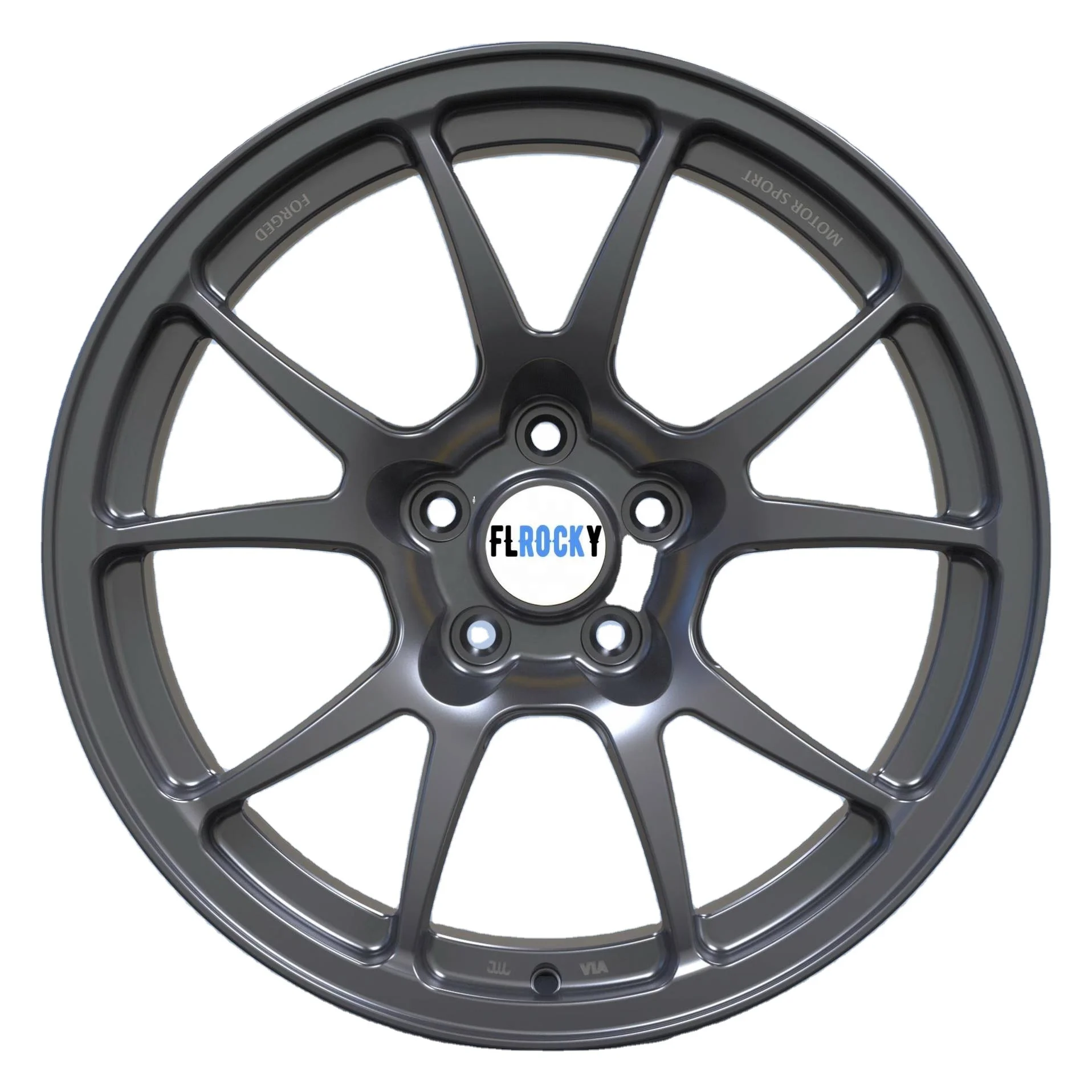 Brand Custom Monoblock Forged Wheel Luxury Forged Car Rim For Tesla