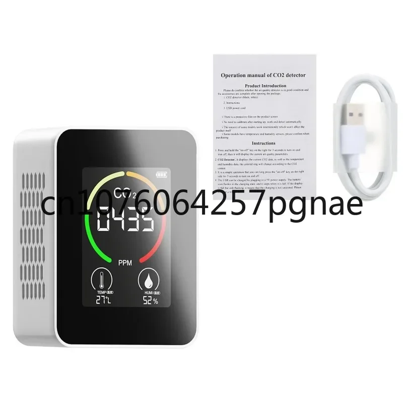 Three-in-One Semiconductor Carbon Dioxide Detector Air Quality Monitor CO2 Air Detector