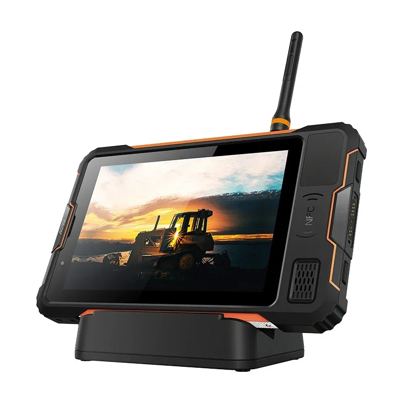 แท็บเล็ตอุตสาหกรรม Aoro P9000 Pro+ ขนาด 8 นิ้ว รองรับ 5G ระบบปฏิบัติการ Android POC PTT DMR วอล์คกี้ทอล์คกี้ แบตเตอรี่ 8000mAh ป้องกันการระเบิด พร้อมโปรเซสเซอร์ MTK