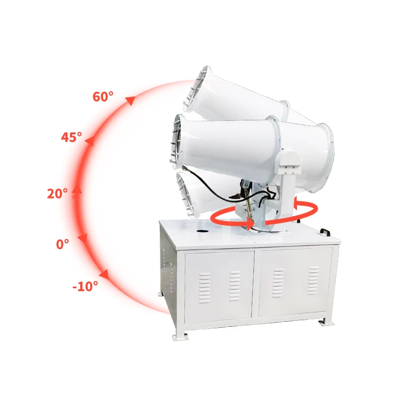 

Asphalt Paving Dust Suppression Cannon - High Pressure Mist Sprayer for Road Construction with Anti-Clogging Nozzles Mobile Unit