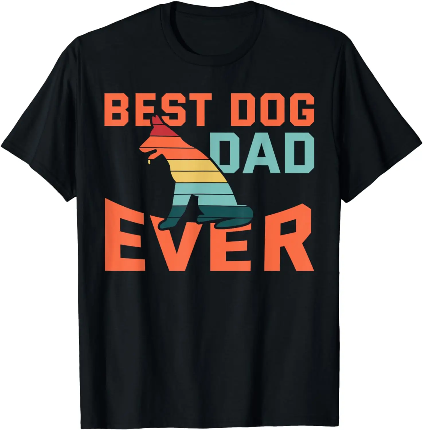 

Футболка с надписью «Best Dog Dad Ever»