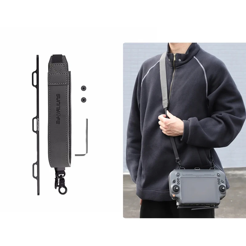 

Neck Lanyard Hook Bracket for DJI RC Plus 2 Remote Control with Screen Strap for DJI Agras T40/T50/T60/T70/ Matrice 4E Drone