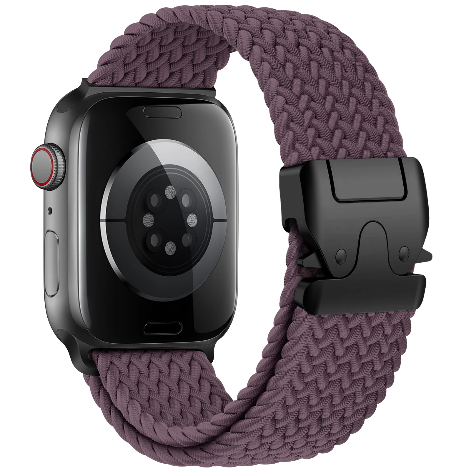 Fallschirmarmband für Apple Watch Ultra 4 3, 49 mm, 46 mm, 42 mm, 45 mm, 44 mm, geflochtenes Armband, iWatch Series 12, 11, 10, 9, 8, SE, 7.