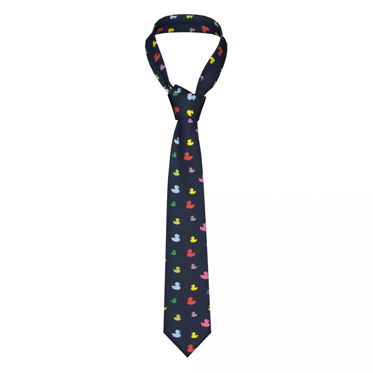 

Duck Men Neckties Silk Polyester 8 cm Wide Neck Tie for Men Suits Accessories Cravat Party