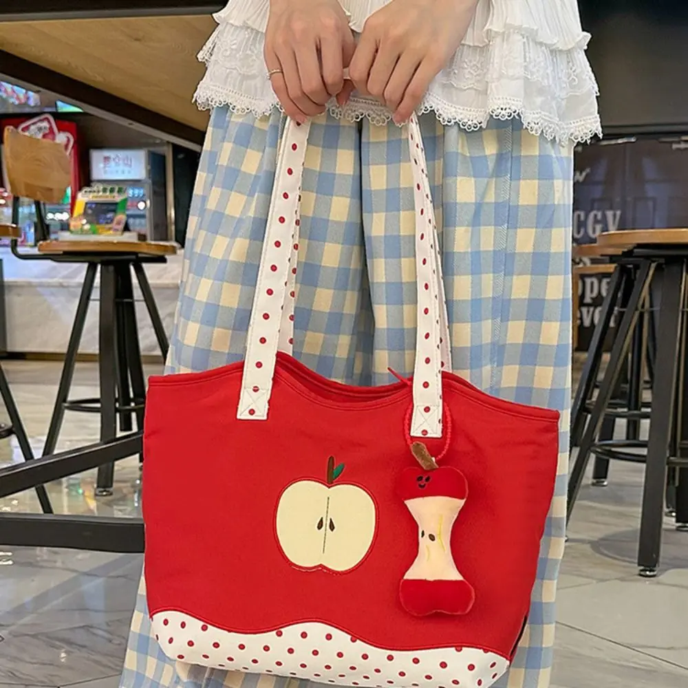 حقيبة رسائل محمولة حقيبة كتف الفواكه Harajuku بلون مضحك حقيبة يد الكورية نمط سستة الحقيبة النايلون حمل حقيبة في الهواء الطلق