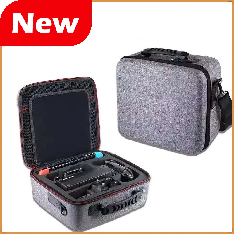 

For Nintendo Switch Storage Bag OLED Complete Set of Accessories Storage Bag NS Game Console Storage Box Handbag Crossbody Bag