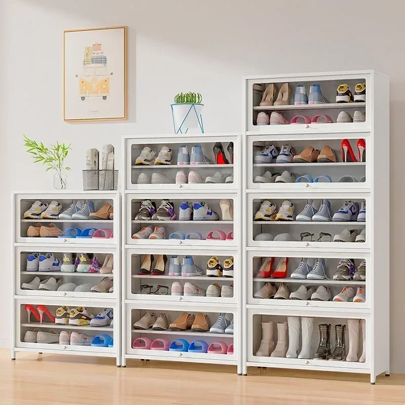 

Living Room Entrance Shoe Cabinet Shelf Organizer Modern Ultrathin Designer Shoe Cabinet Vertical Szafka Na Buty Home Furniture