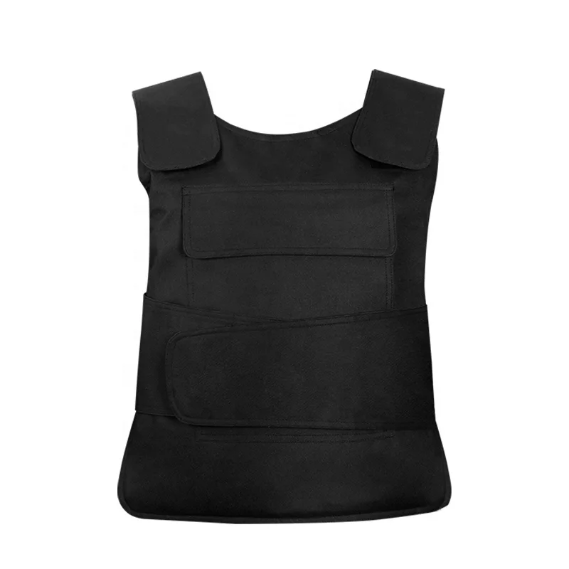 

High quality hidden hard anti-stab tactical vest front and rear armored combat suit safety suit