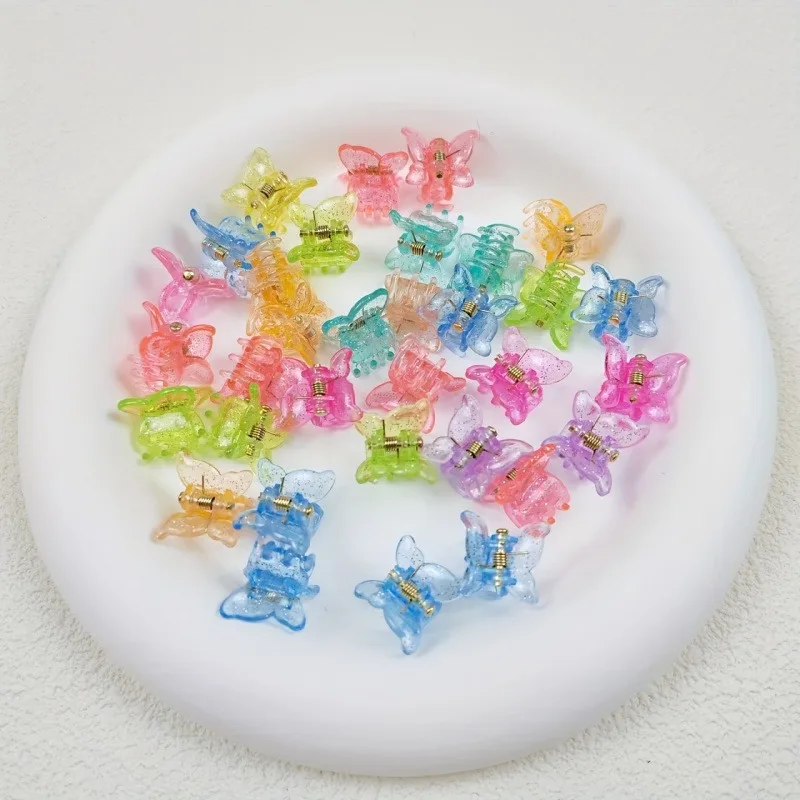 50/100pcs Colorful Floral Bow Mini Hairpins | Ideal for Cute Children’s Everyday and Holiday Gift Sets Featuring Hairpins.