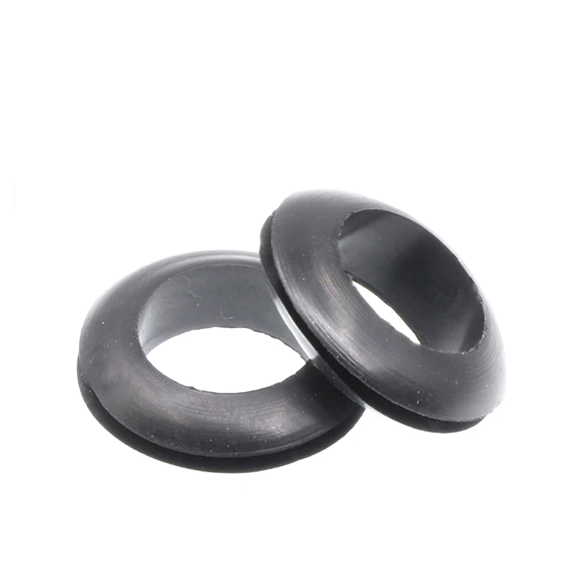 

30-500pcs/lot M3~M80mm Hose Custom Part Seal Set with Case Circlip Rubber Grommet Gasket For Protects Wire Cable Protective coil