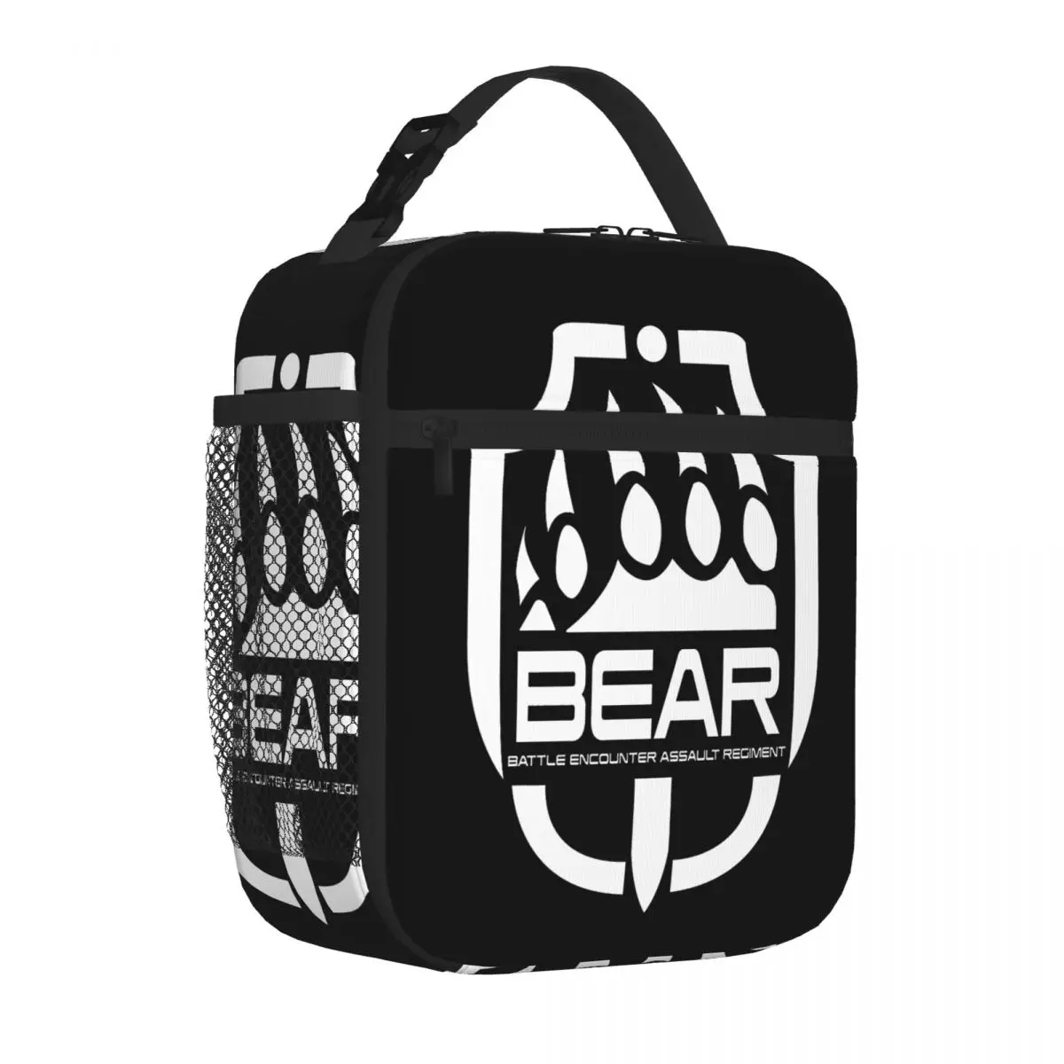Hot Sale Tarkov - Escape From Bear Neoprene Texture Student Lunch Bag Elementary School Canvas Lunch Bag