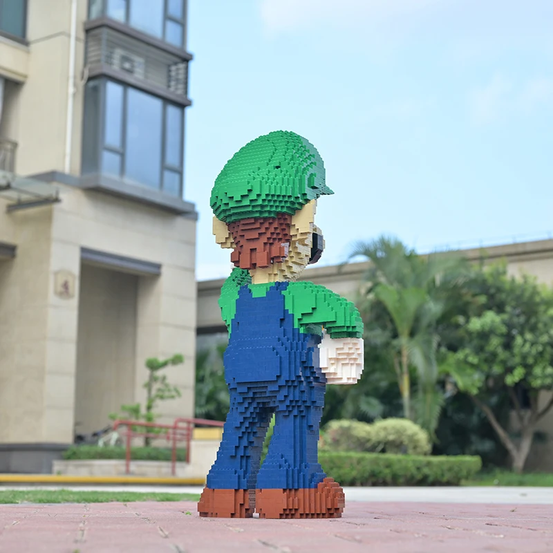 Set Karakter Tukang Ledeng 4892PCS, Set Model Blok Bangunan Modular Kreatif, Hadiah Cocok untuk Dewasa dan Anak-Anak