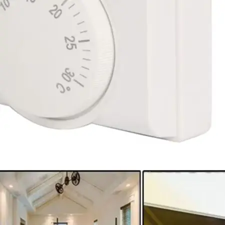 High Quality Brand New Thermostat Temperature Switch White Mechanical Room 2 Wire Temperature Controller High Quality