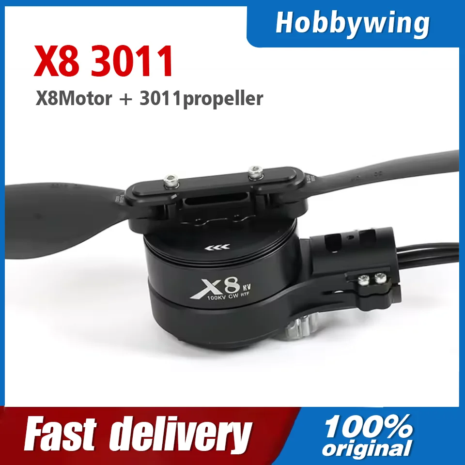 

Hobbywing X8 Power System combo Integrated ready to XRotor 8120 100KV motor / 80A ESC / 3011properller for DIY Agricult