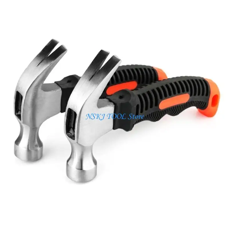 

L8RC Portable Hammer Home Tool Outdoor Camping Hiking Small Woodworking Hand Tools