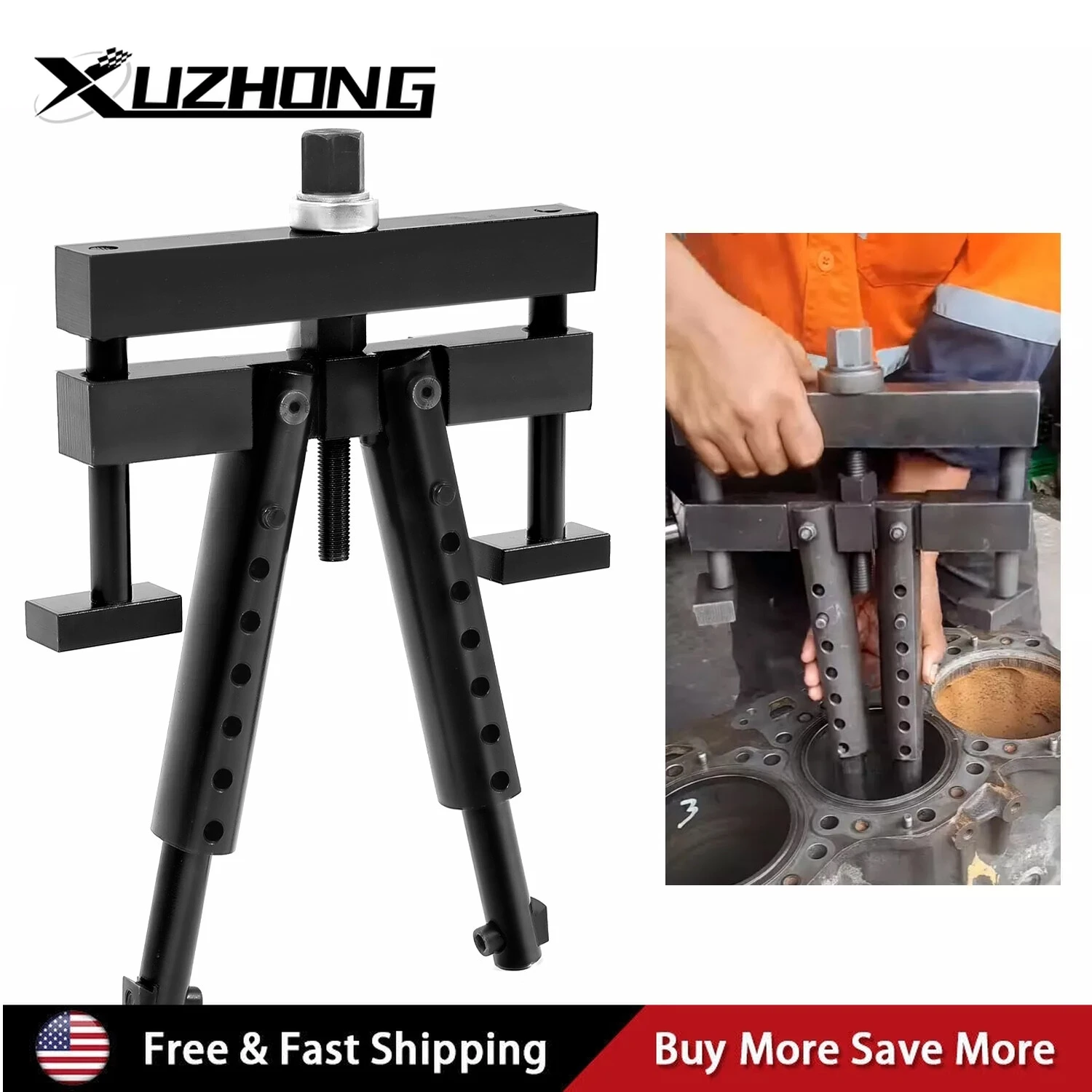 

Diesel Cylinder Liner Puller Tool for Caterpillar/Cummins/Volvo etc #PT-6400-C