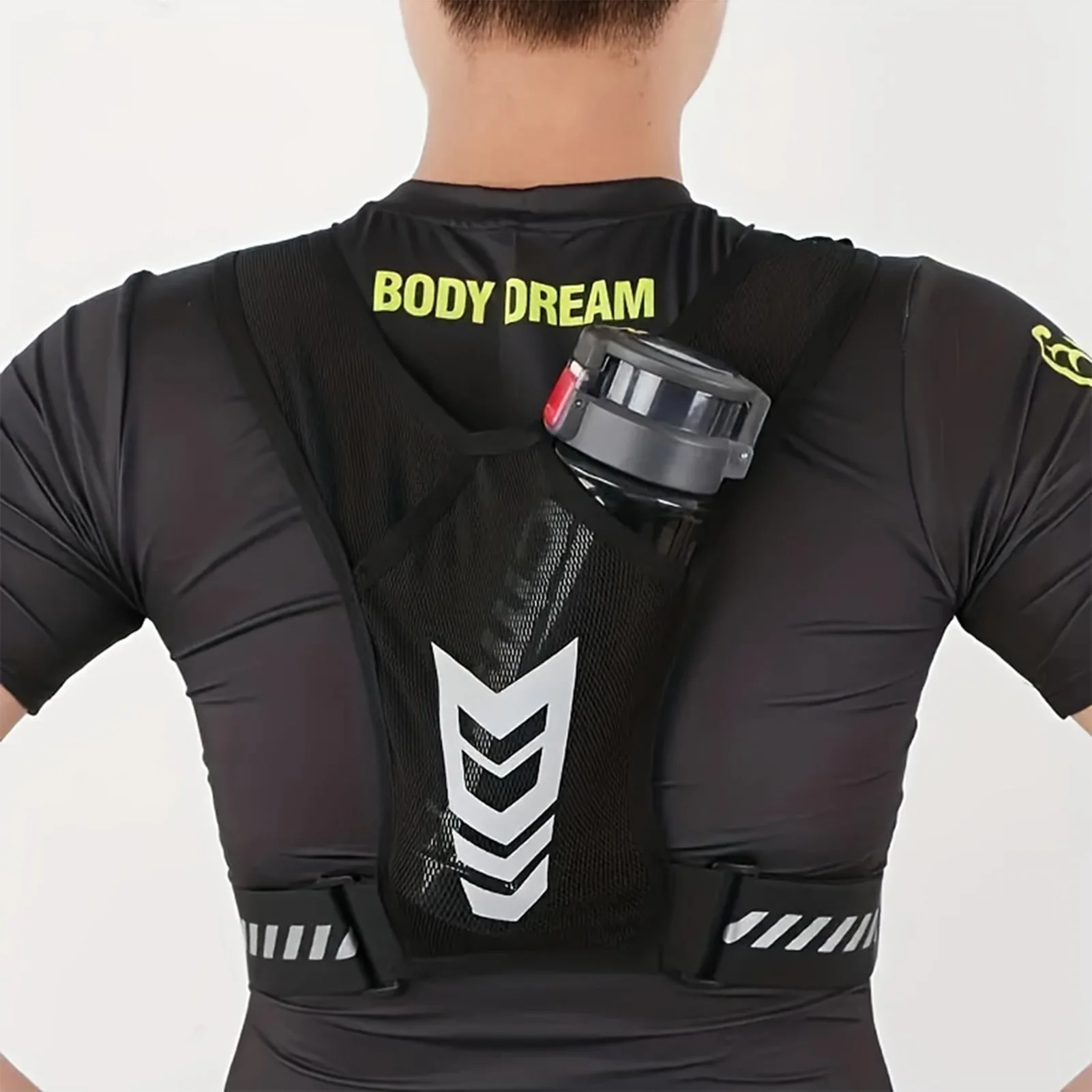Ultra Light Running Vest with Phone Pocket Water Bottle Holder Breathable Hydration Pack for Outdoor Cycling Hiking Trail