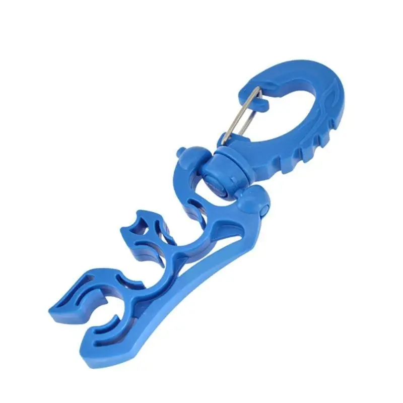 

652F Scubas Hose Clip Replacement Diving Double Hose Holder Clip Easy to Use
