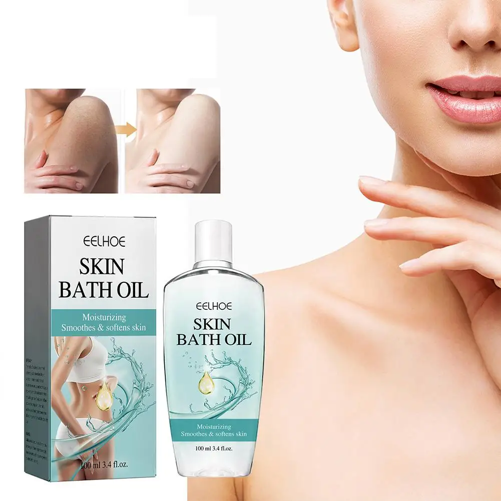 Bath Oil Gently Cleans And Repairs The Skin Moisturizes and Dryness Lubricates The Exfoliation Silky Gentle Skin Prevention A1T9