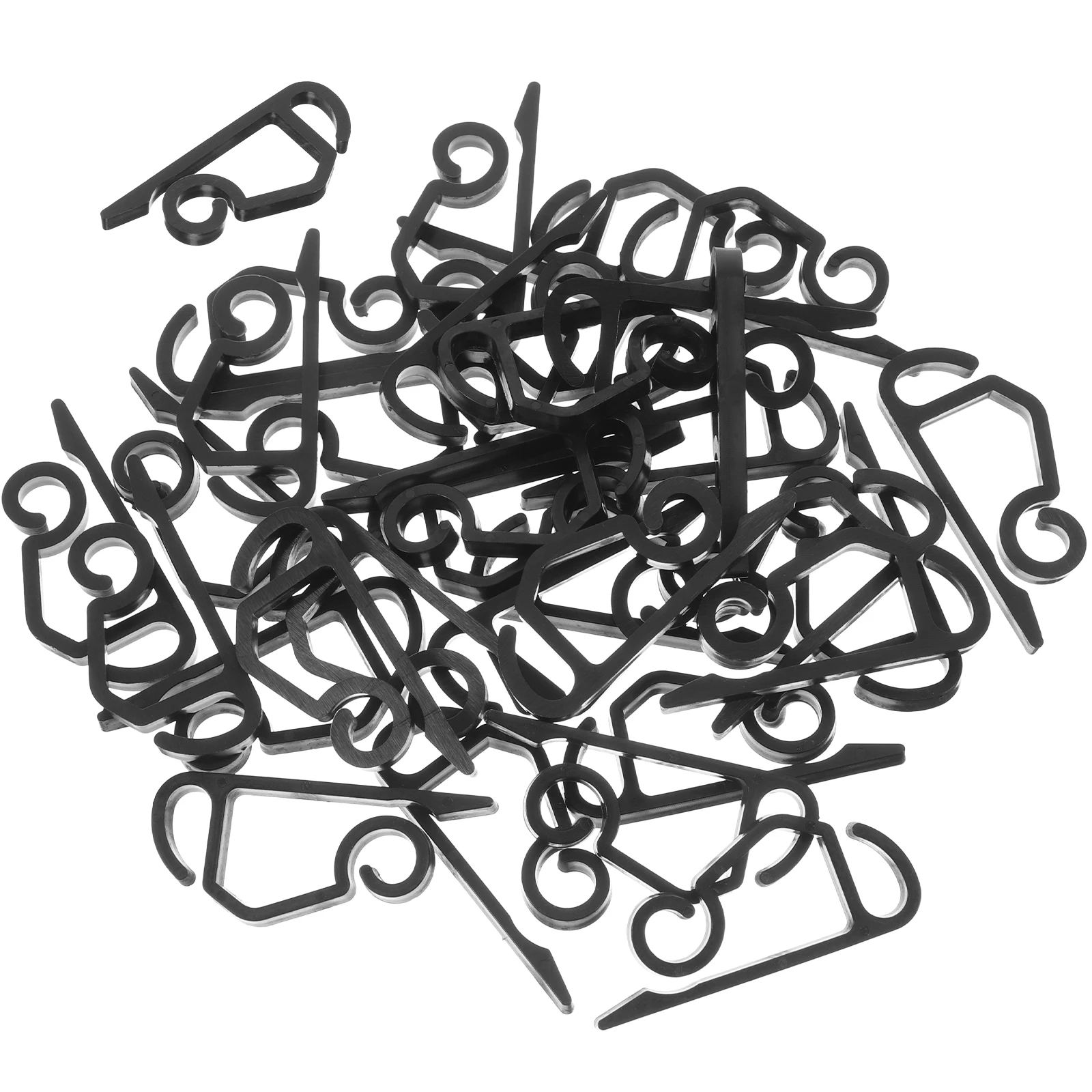 

50Pcs Gutter Light Clips Heavy Duty Weatherproof Outdoor Christmas String Light Hooks Roof Patio Decorations Gutter Clip Hangers