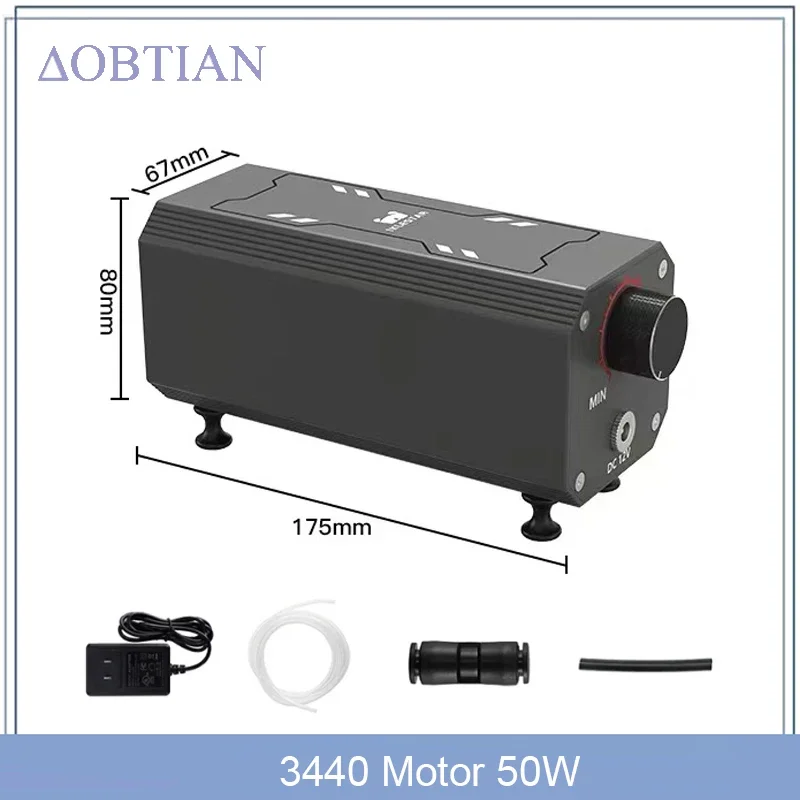 Laser Air Assist Pump AC 110V/220V Air Assist Compressor for Laser Cutter and Engraver Adjustable 22L/Min