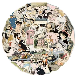 10/30/50PCS Cute Cartoon Girl Retro Fairy Tale World Sticker DIY Phone Laptop Luggage Skateboard Graffiti Decals Fun for Gift