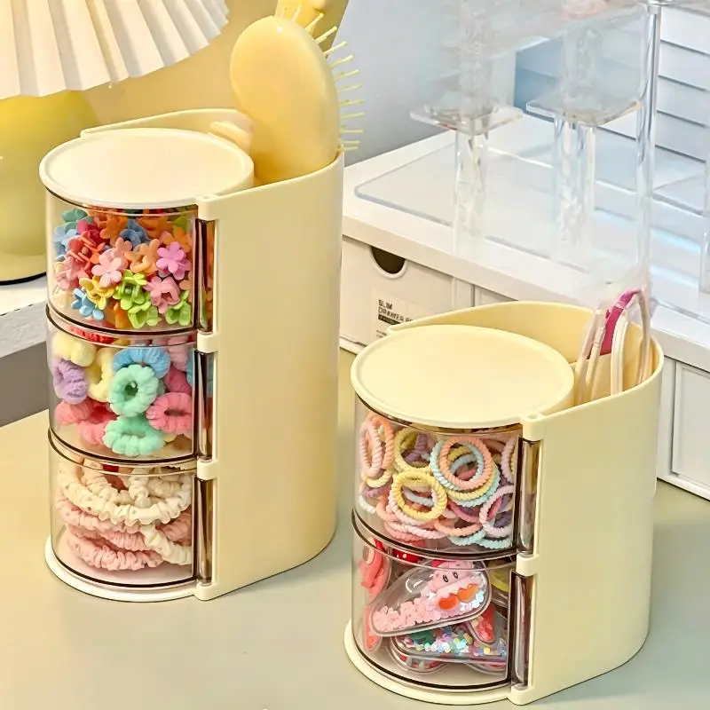 Rotatable Hair Accessories Organizer description 5