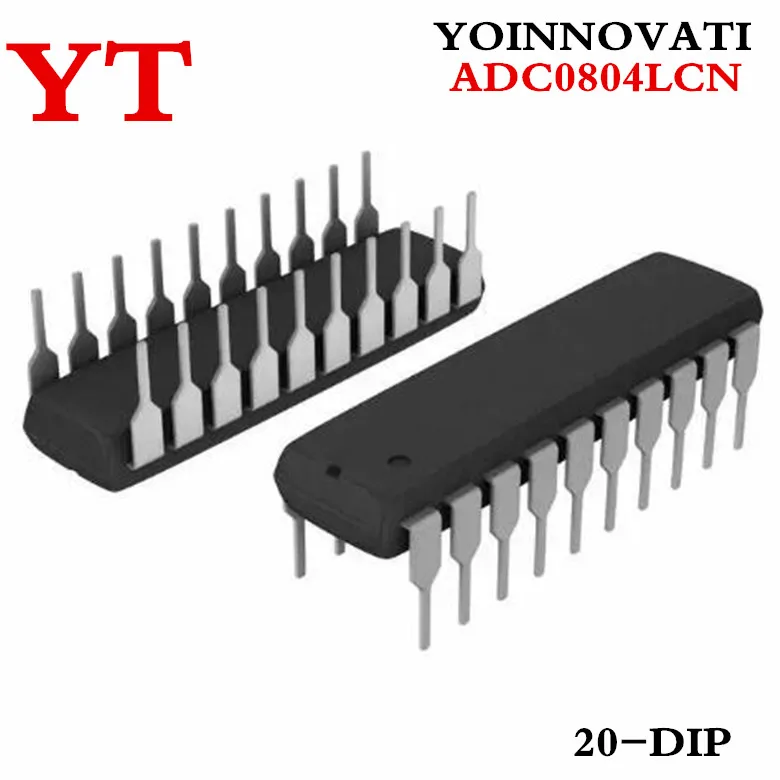 20pcs/lot ADC0804LCN ADC0804 ADC0804L ADC 8BIT MPU COMPAT 20-DIP Best quality.