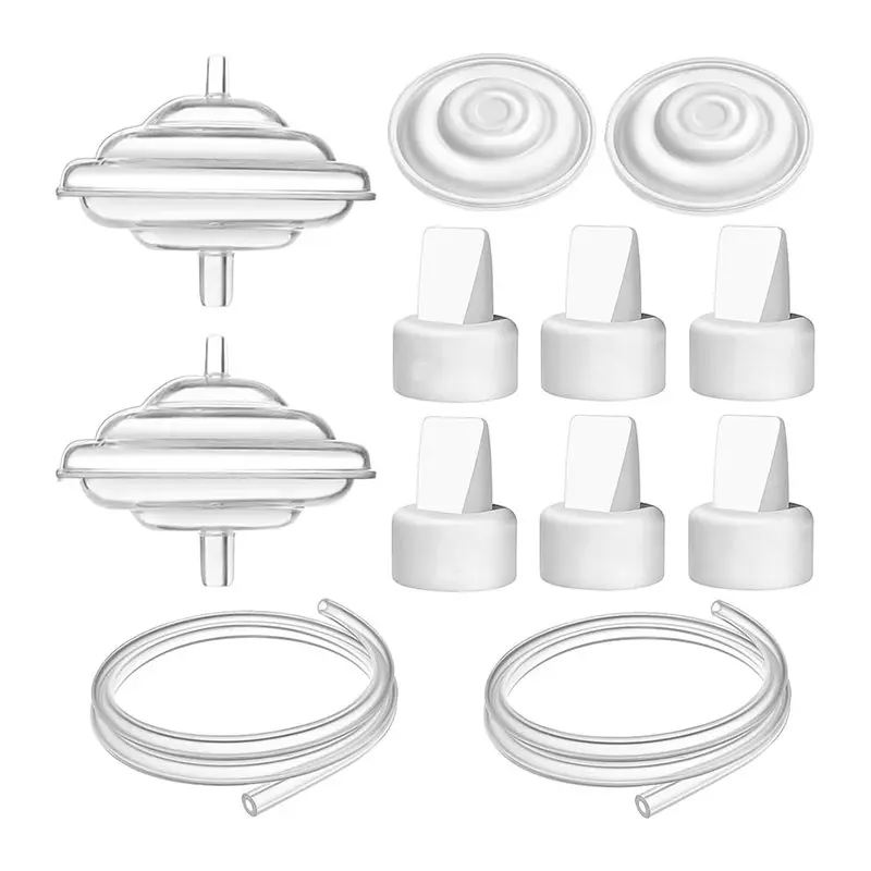Breast Pump Replacement Parts For Spectra- Duckbill Valve Tubes Backflow Protector Membrane For Spectra S1 S2 9 Plus Models