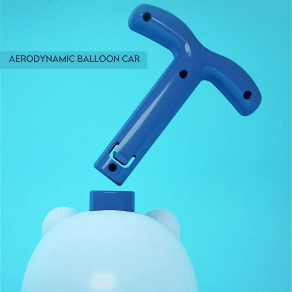 Air Power Balloon Car Interactive Toys Physics Educational Toys Air Powered Vehicles Children Toys Gifts Balloon Powered Car