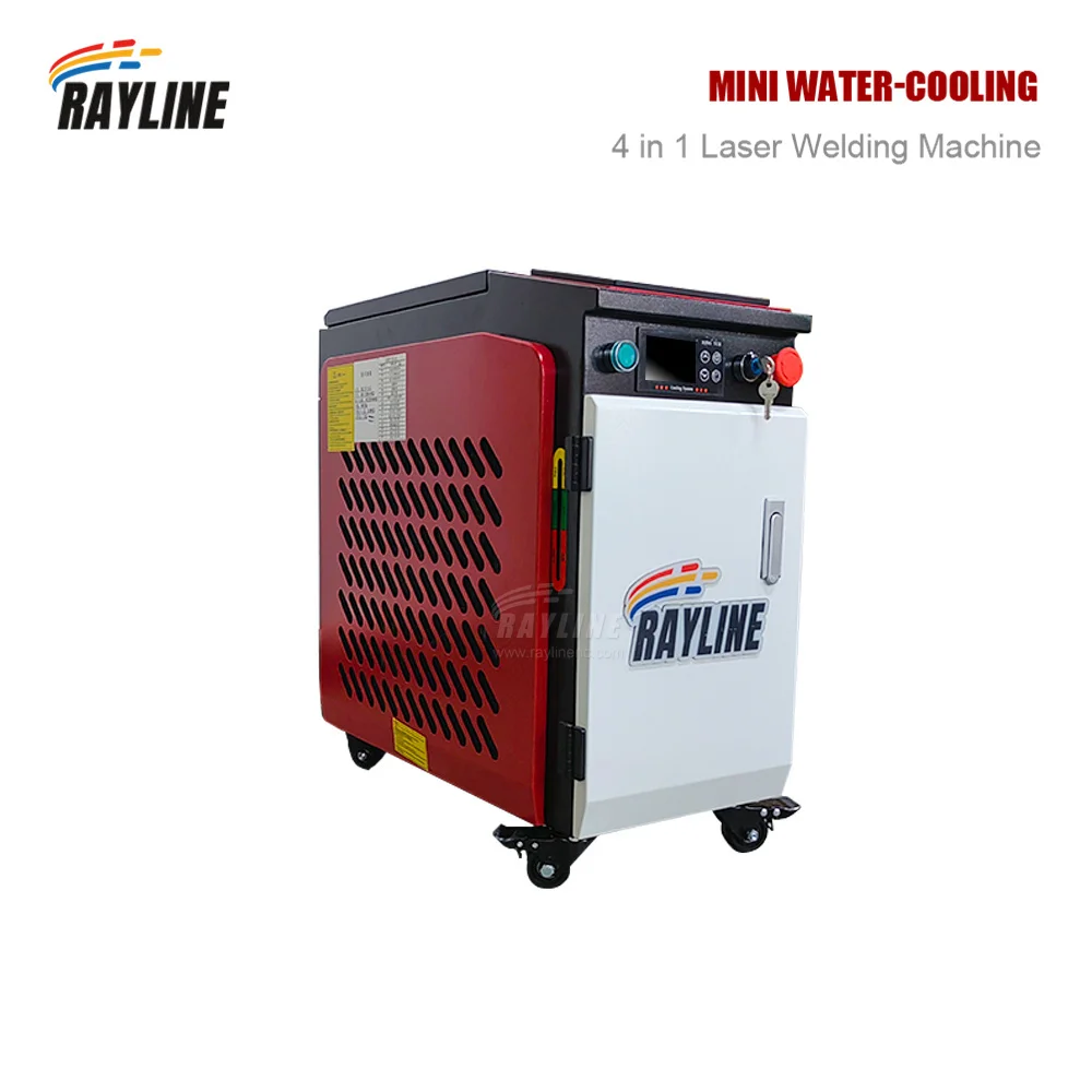Handheld Laser Welding Machine Portable Fiber Laser Welder Clean Cut for Metal Stainless Steel Gold Silver Water Cooled