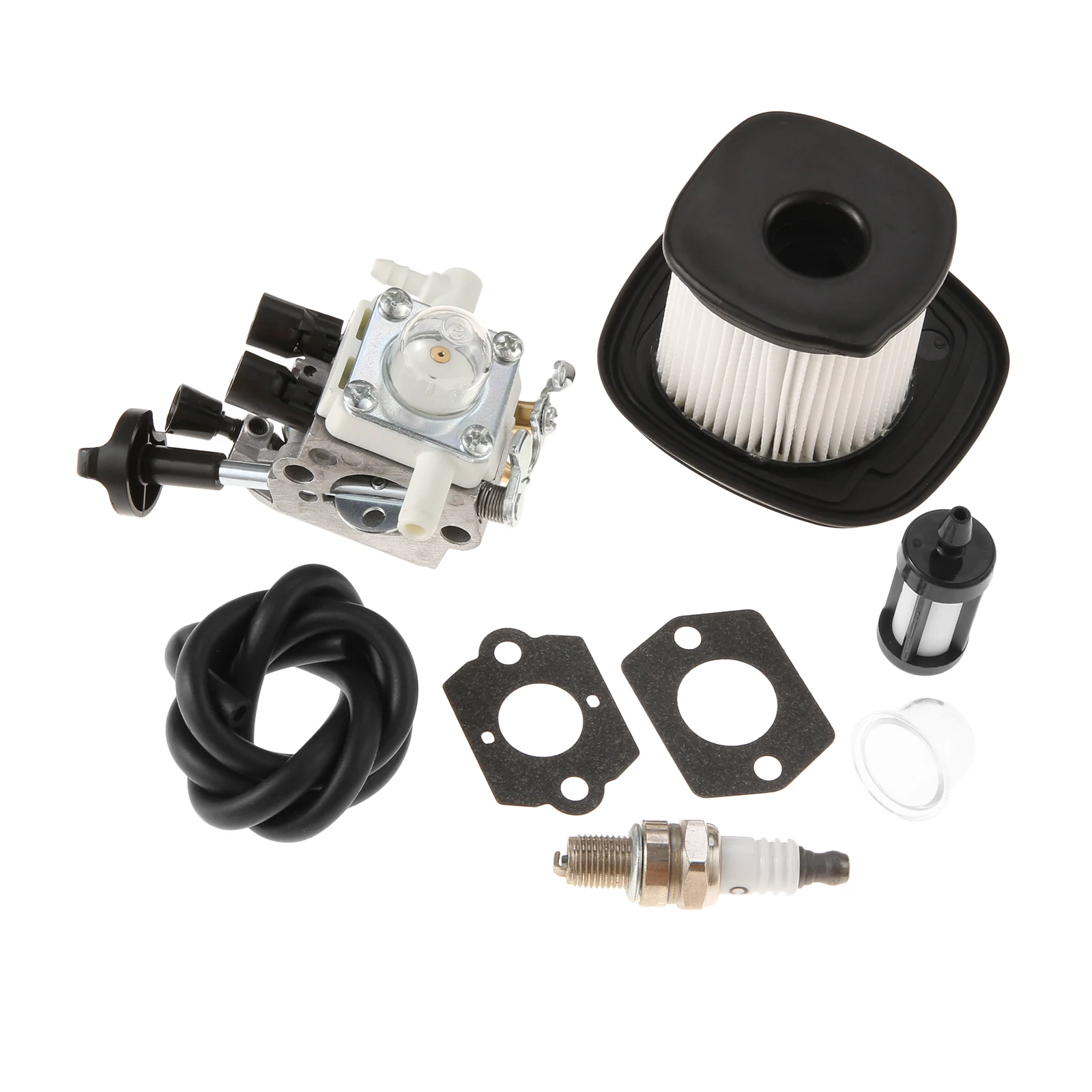 1Set Air Filter Carburetor Replacement with 2 Gaskets Fit for STIHL BG86 BG86C Leaf Blower Spark Plug Primer Bulb Fuel Line