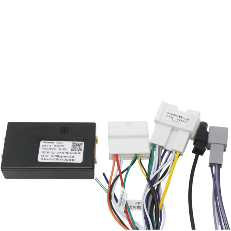 Car Radio Power Wire Harness For 2019 For Duster High Turkish Edition 2019 For Triber 2017 For Clio Medium 2016 For Sandero
