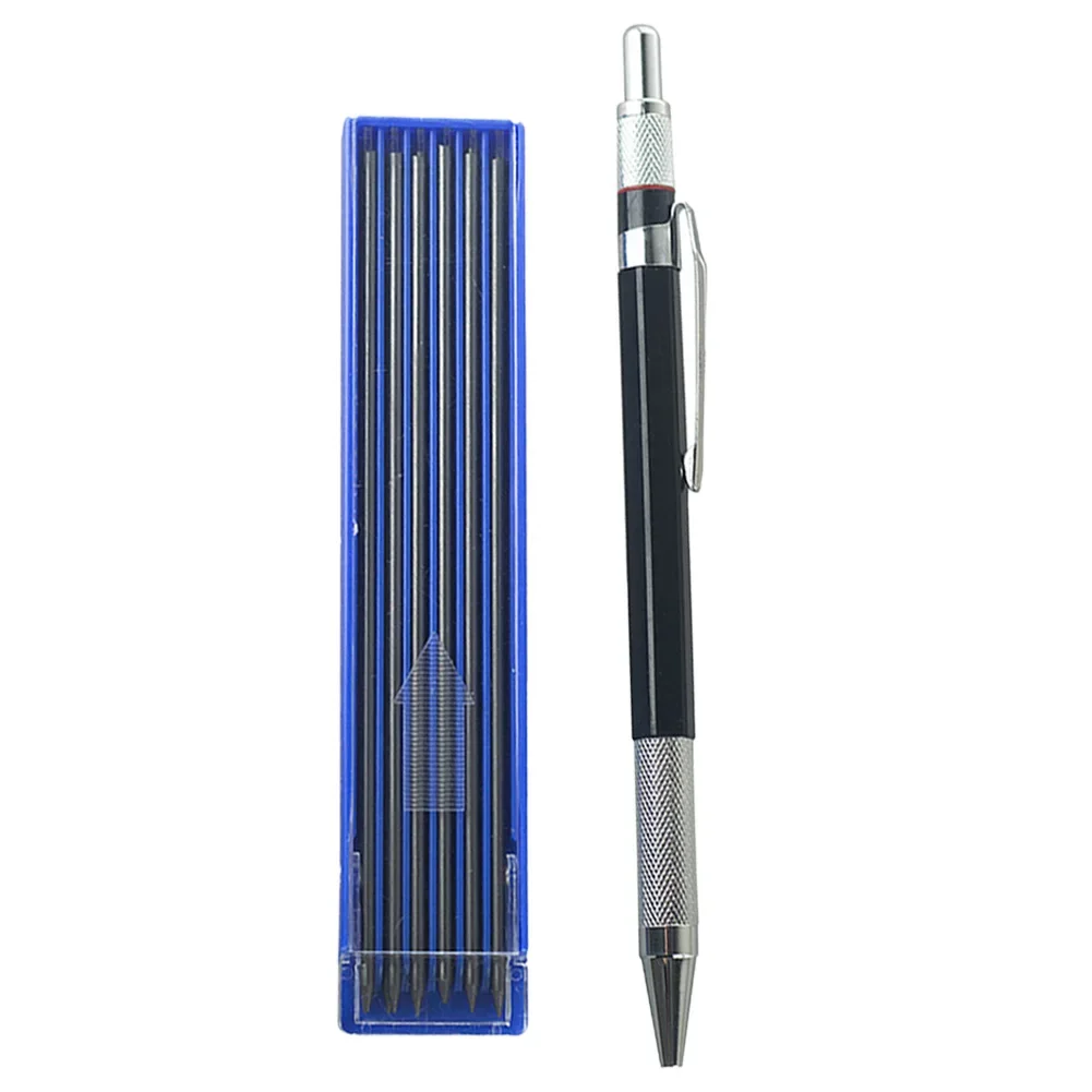 

Welders Pencil With 6Pcs 2.0mm Refills Metal Marker For Steel Marking Pen Pencil Hand Tools Power Tools Accessories