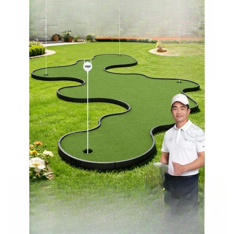 Indoor Golf Practitioner Splicing Green Putting Practice Office Home Outdoor Set
