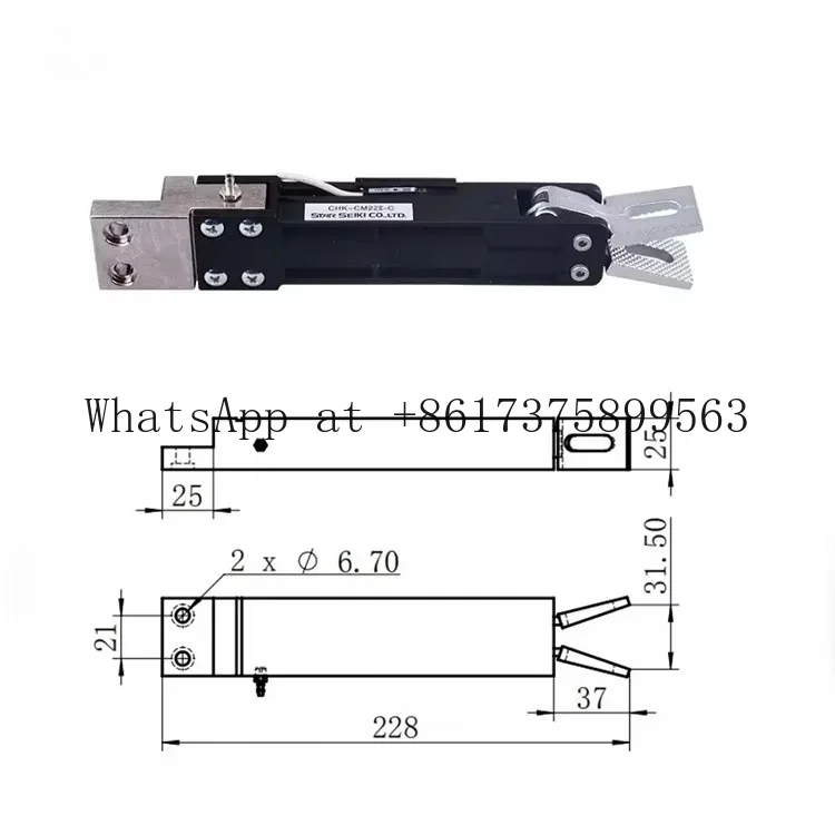 EOAT Manipulator STAR Pneumatic Clamping CHK-CM22II-C Gripper for Molding Machine