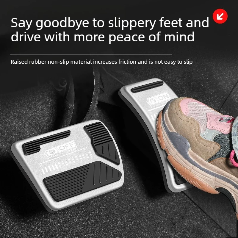Brake Accelerator Pedal Automotive Decoration Non-slip Foot Pedal Cover For Lynk & Co 01 Interior Modification Supplies Tools