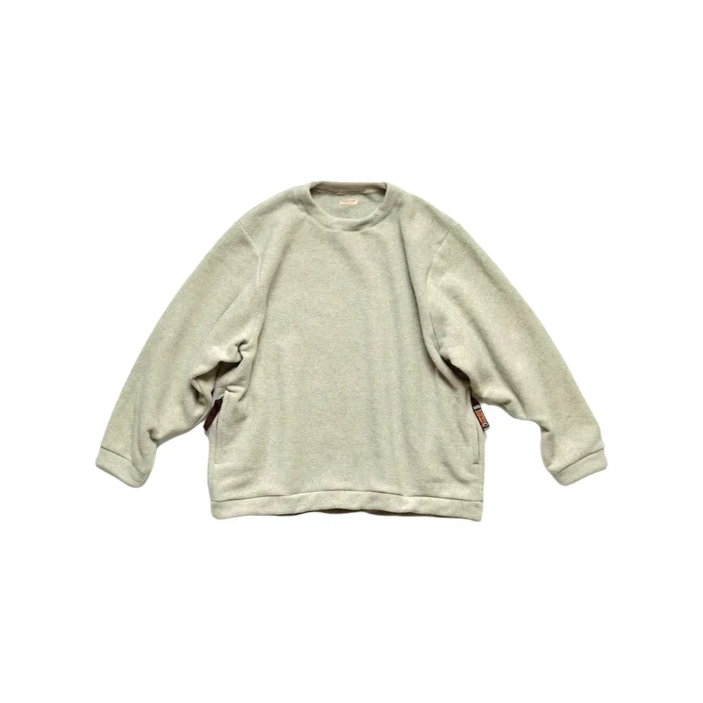 

New Arrival Kapital Japan Style High Quality Fleece Loose Round Neck Pullover for Men Sweatshirts