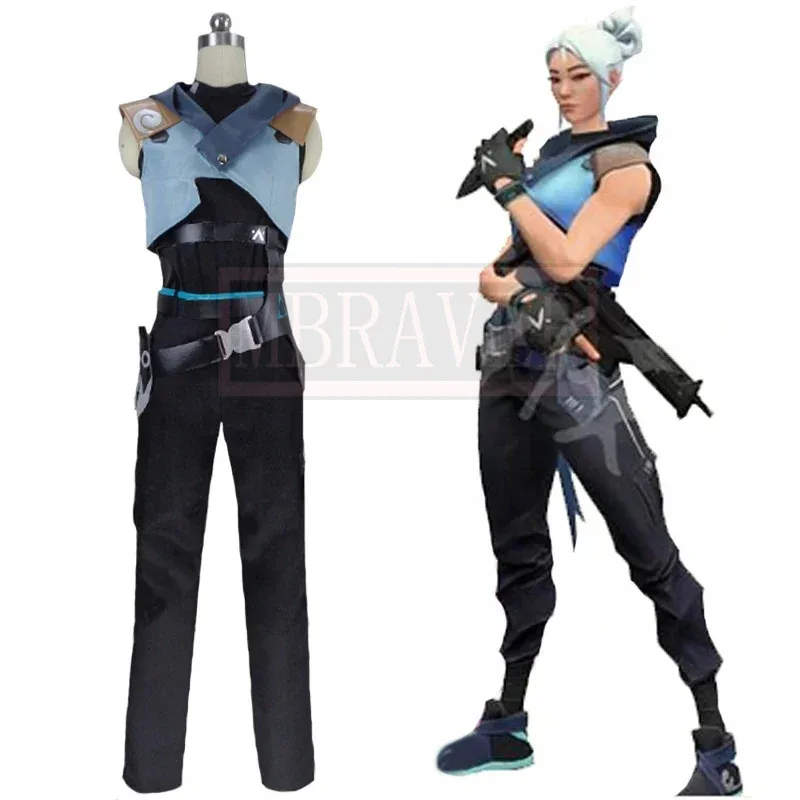 

Game Valorant Cosplay Costume Jett Boots Shoes Cos Halloween Christmas Party Uniform Costom Made Any Sizes IP9026b;4.f'7;j,3'