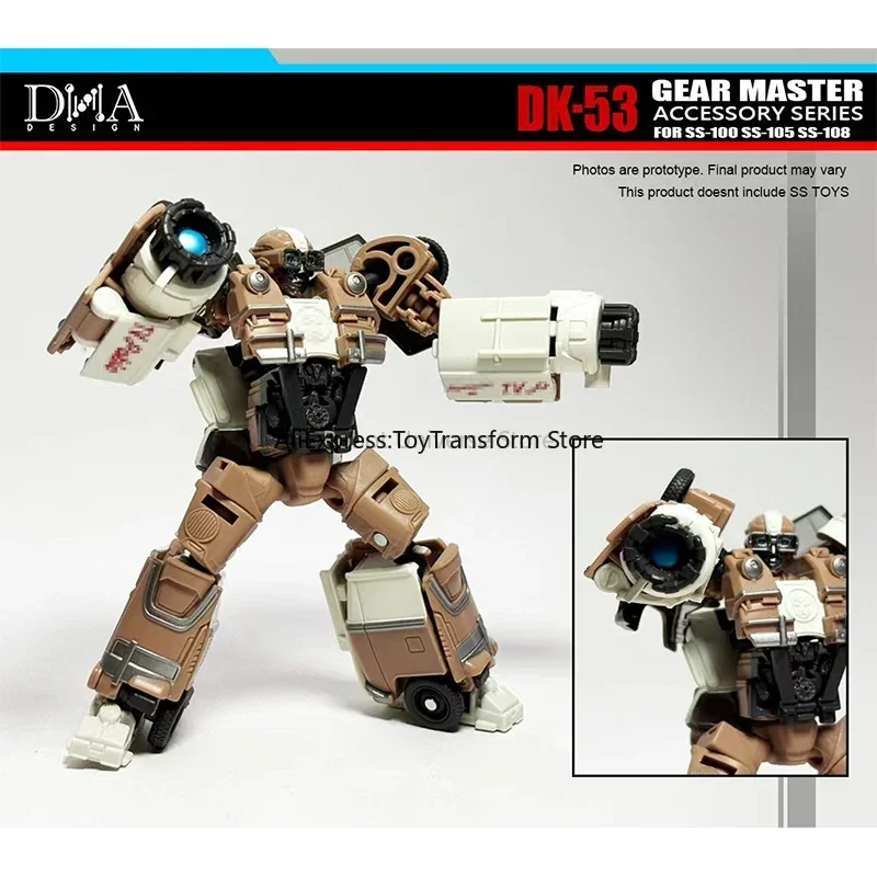 DNA DK-53 dk53 Upgrade Accessory Kit for Transformers SS100 Bumblebee, SS105 Mirage, SS108 Wheeljack