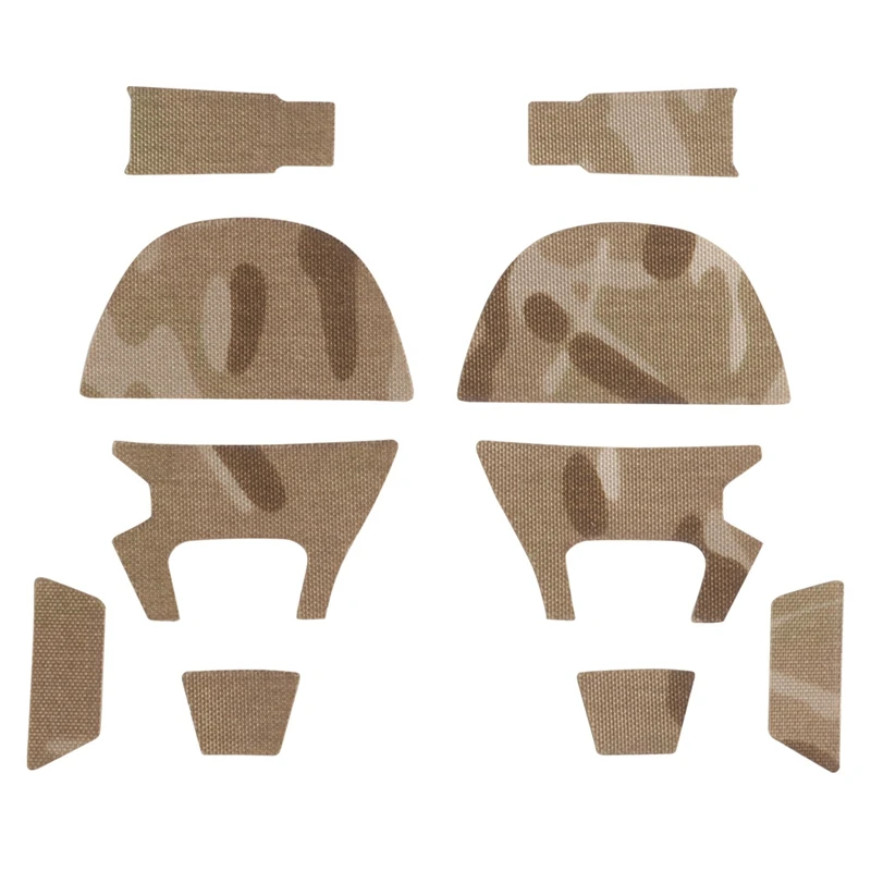 وحدات سماعة ملصق مزخرفة غطاء التصحيح مع هوك وحلقة ل غطاء للأذنين التكتيكية ملحق GEN6 التكتيكية سماعة التفاف ل AMP