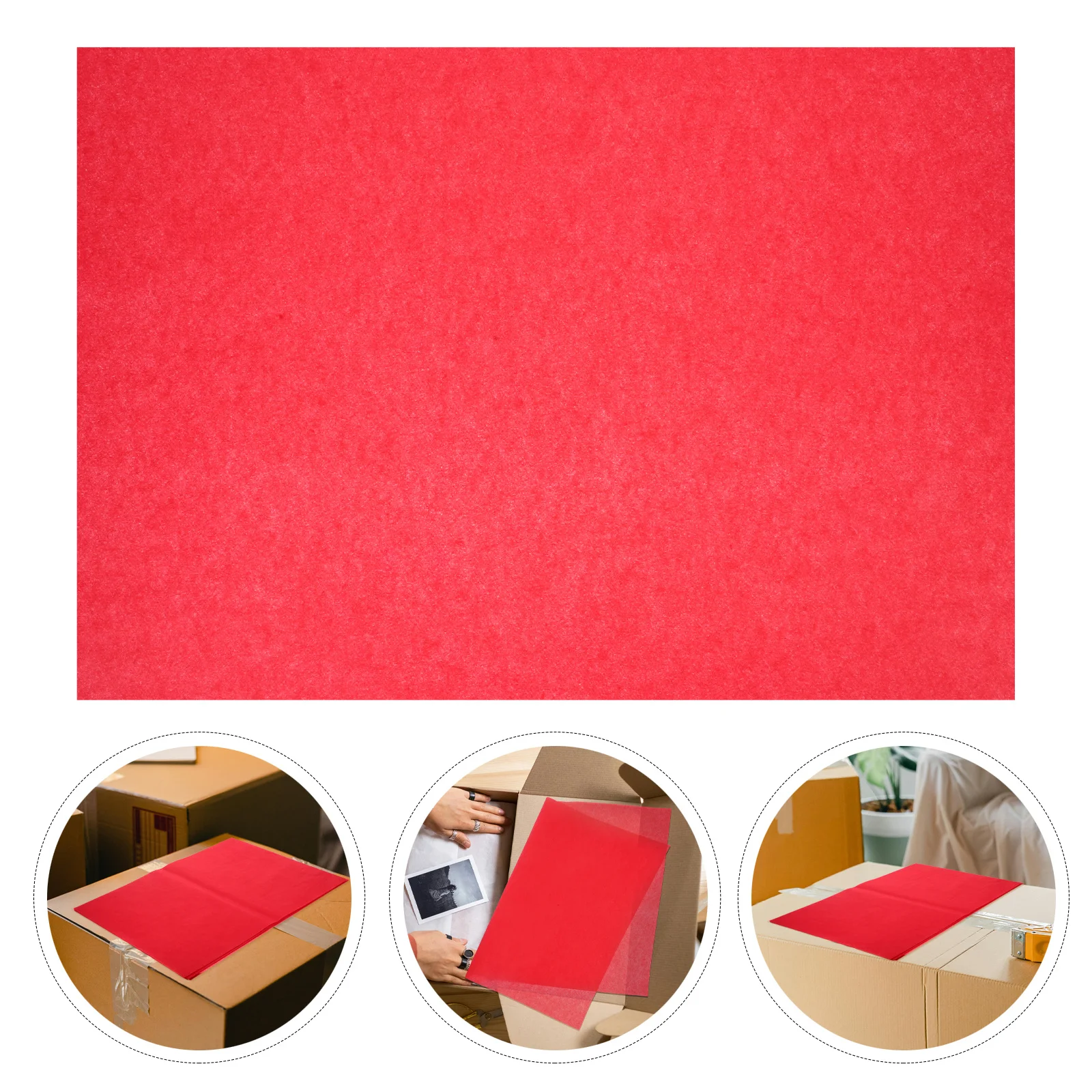 

100Pcs Handicraft Tissue Paper Ultra-Thin 50x35cm for Present Wrapping Flower Craft Bouquet Liner Packaging Paper