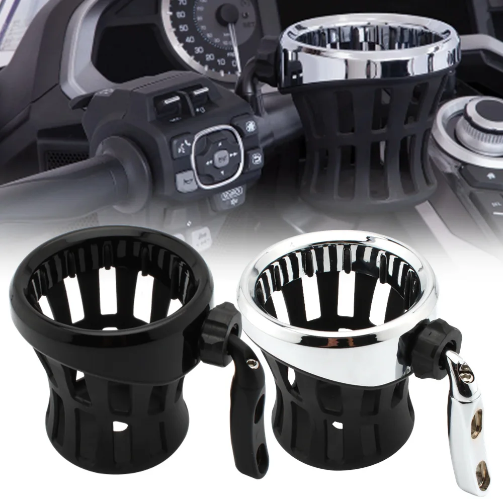 

Motorcycle Water Cup Holder For Honda GL1800 for Harley Coffee Beverage Cup Holder Modification Accessories