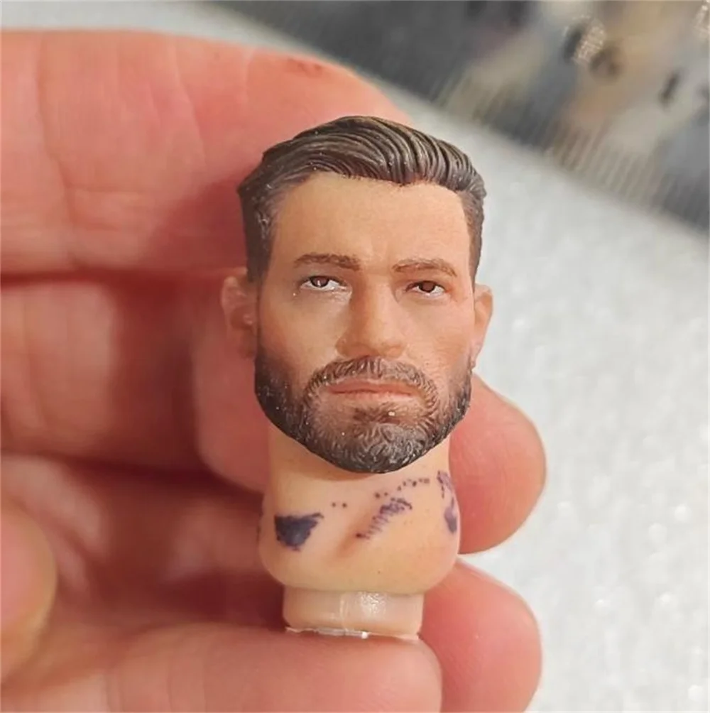 

1/12 Bigaddict TARGET 001 Male Killer Head Sculpt Carving with Connector For 6" Doll Figure Collect DIY