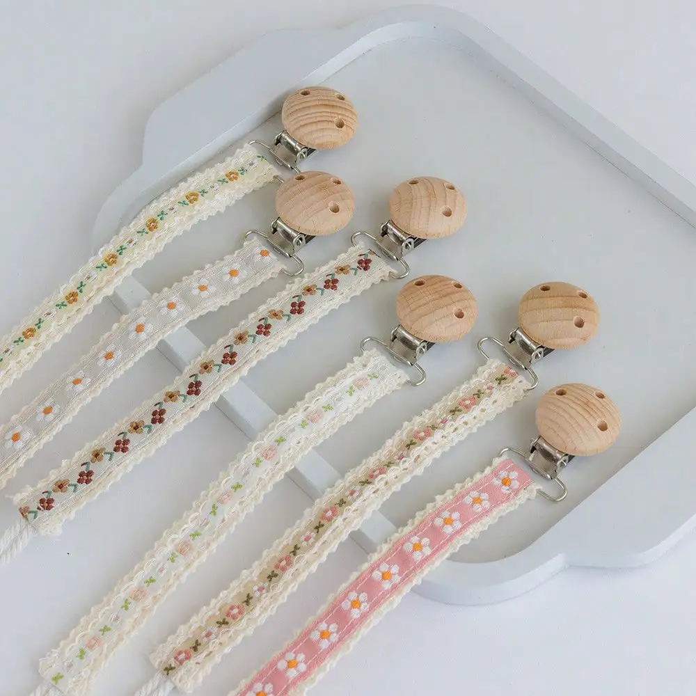 Baby Infant  Pacifier Clips for Newborn Teething Soother Chew Dummy Chains Girl Boy Baby Accessories  Baby Birthday  Gift