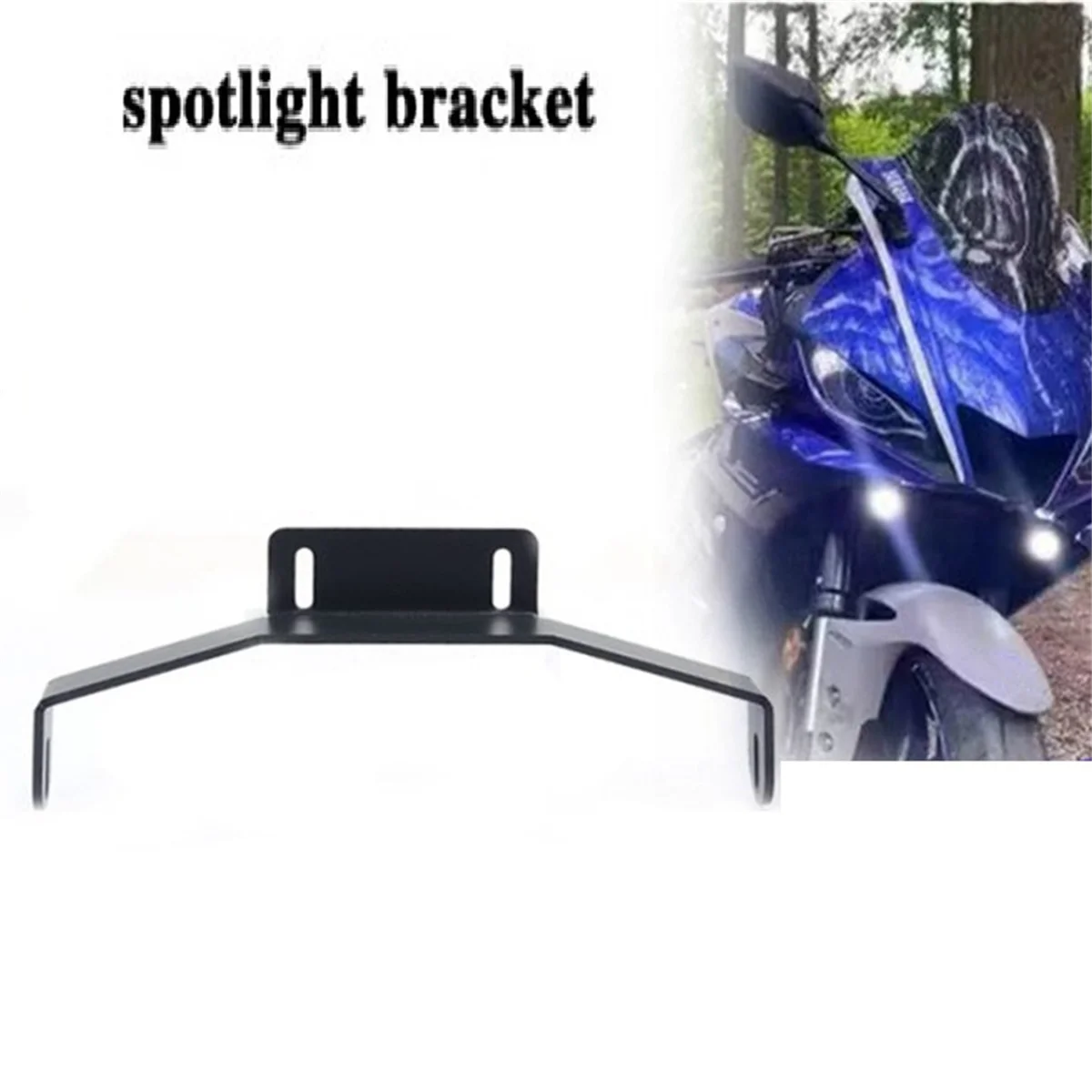 Motorcycle Accessories Spotlight Bracket Driving Light Mount for YAMAHA YZF R3 YZF-R3 2019-2023JADD